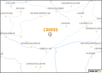 map of Campos