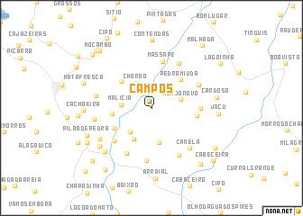 map of Campos