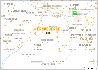 map of Campo Verde