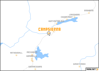 map of Camp Sierra
