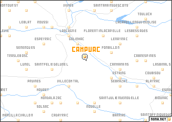 map of Campuac