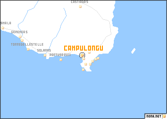 map of Campu Longu