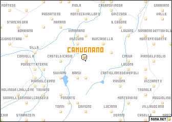 map of Camugnano