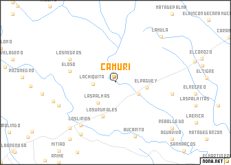 map of Camuri