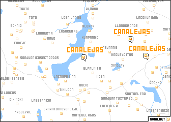 map of Canalejas