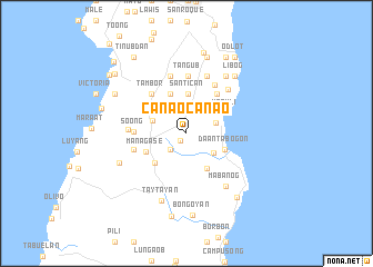 map of Canaocanao