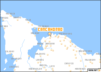 map of Cancahorao