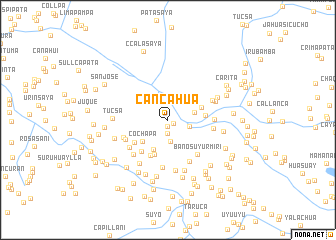 map of Cancahua