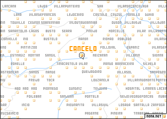 map of Cancelo