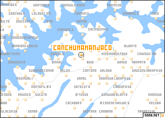 map of Canchumà Manjaco