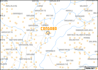 map of Candaba