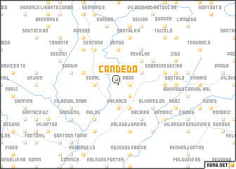 map of Candedo