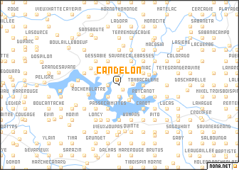 map of Candelon