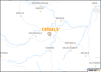 map of Candelo