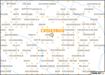 map of Candembuia