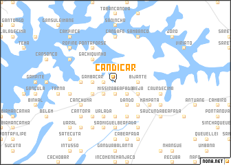 map of Candicar