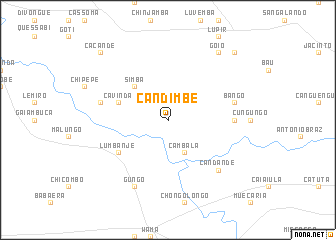 map of Candimbe