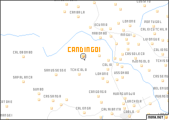 map of Candingo I
