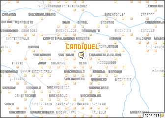 map of Candiquel