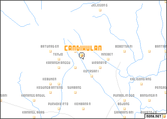 map of Candiwulan