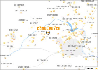 map of Candlewyck