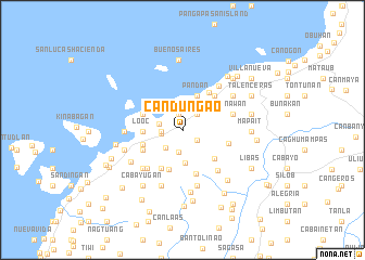 map of Candungao