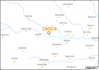 map of Caneca