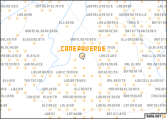 map of Canepa Verde