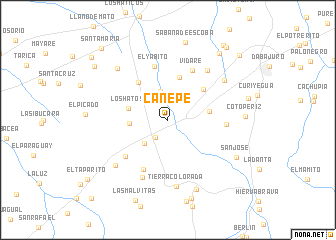 map of Canepe