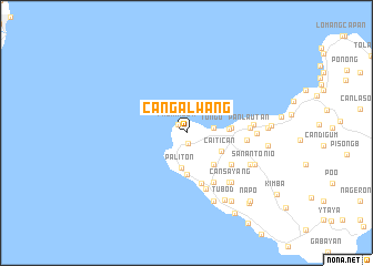 map of Cangalwang