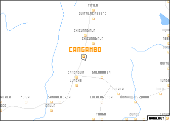 map of Cangambo