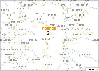 map of Cangao