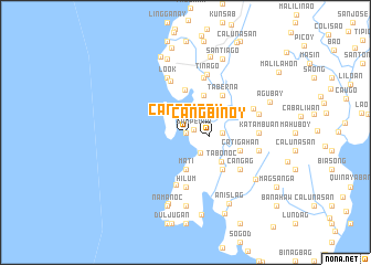 map of Cangbinoy