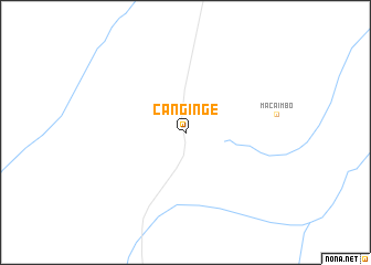 map of Canginge