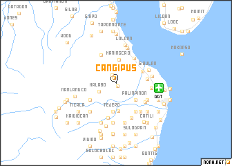 map of Cangipus