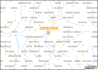 map of Cangkrep