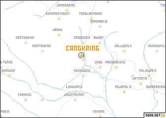 map of Cangkring