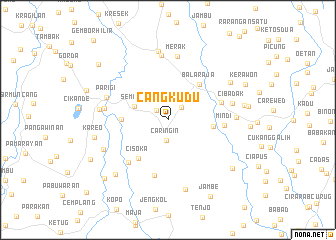 map of Cangkudu