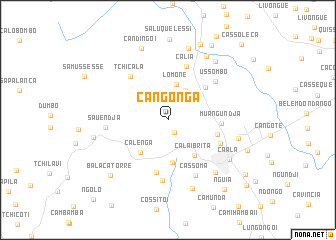 map of Cangonga