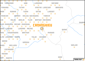 map of Canh Nghiều