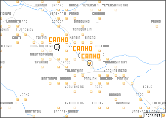 map of Can Hô