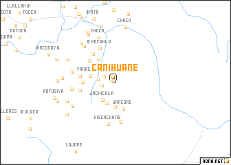 map of Canihuane