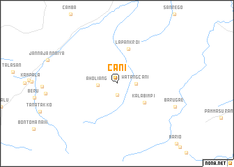 map of Cani