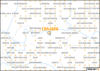 map of Canjara