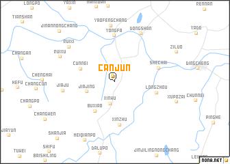 map of Canjun