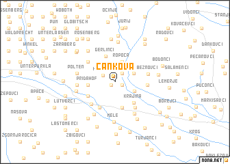 map of Cankova