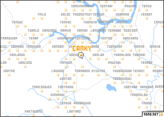 map of Cẩn Ky