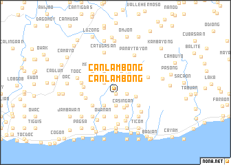 map of Canlambong