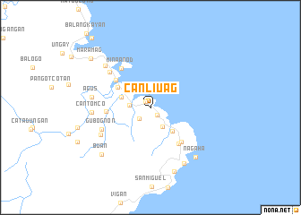 map of Canliuag