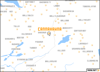 map of Cannahawna